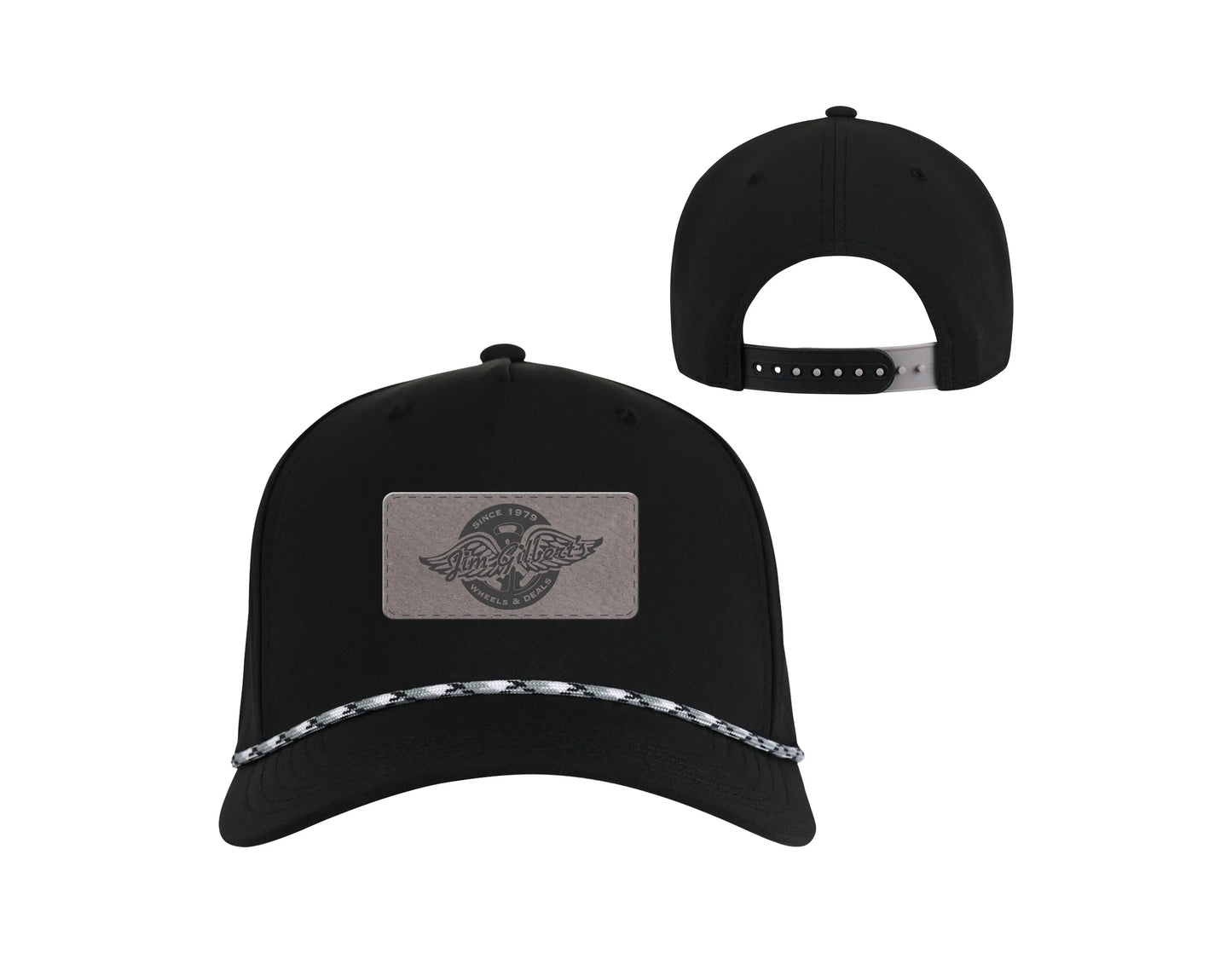 Gemline Laser Patch Hat Run Charge Just Tote Bags