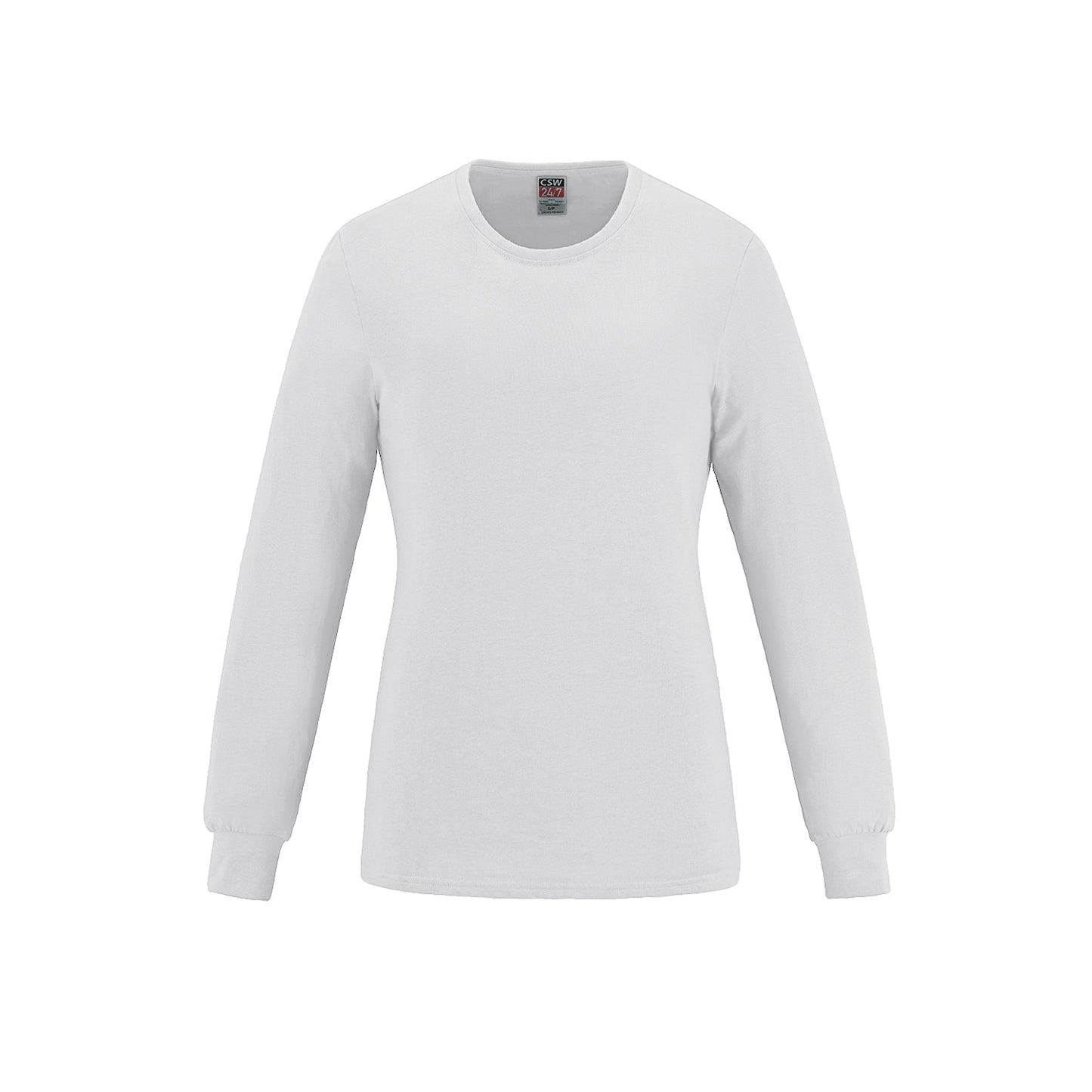 Breeze -Ladies Long Sleeve Crew Neck Tee CSW 24/7
