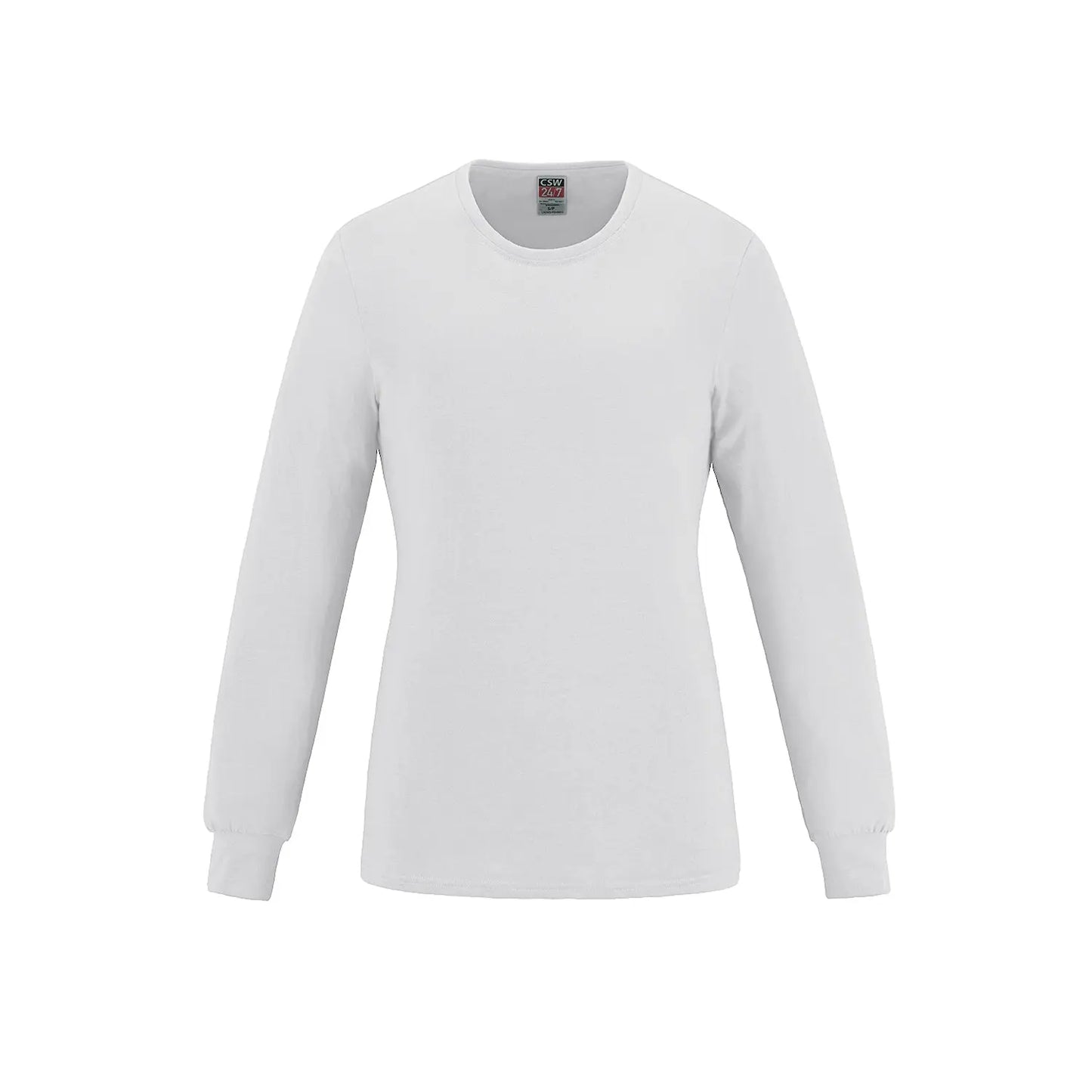 Breeze -Ladies Long Sleeve Crew Neck Tee CSW 24/7