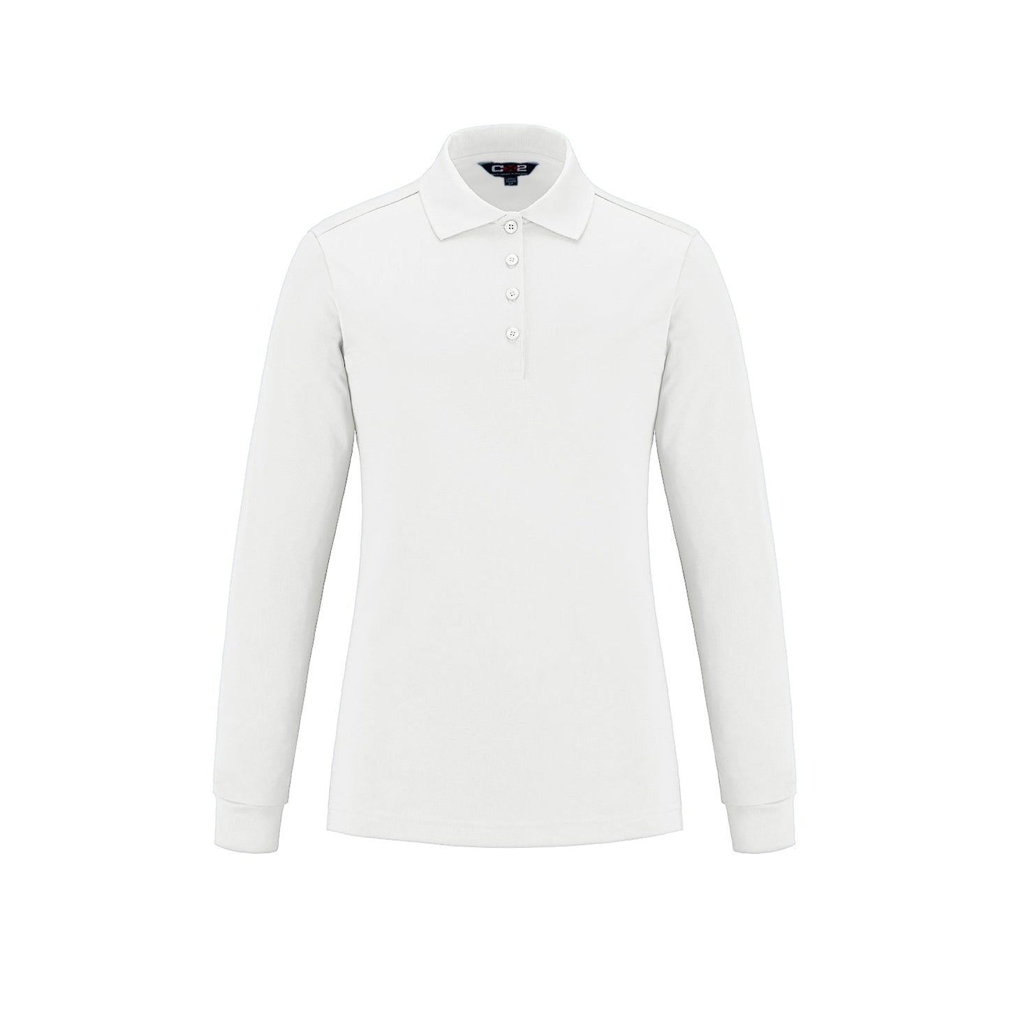 Birdie -Ladies Long Sleeve Pique Mesh Polo