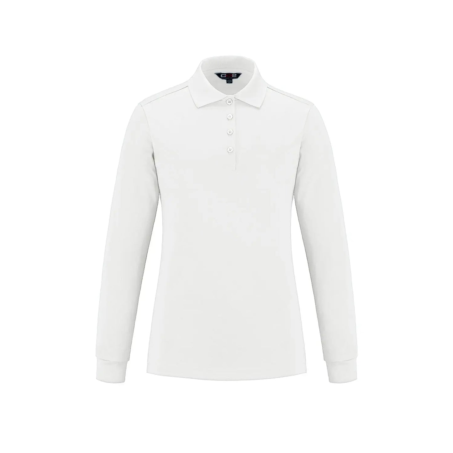 Birdie -Ladies Long Sleeve Pique Mesh Polo CX2