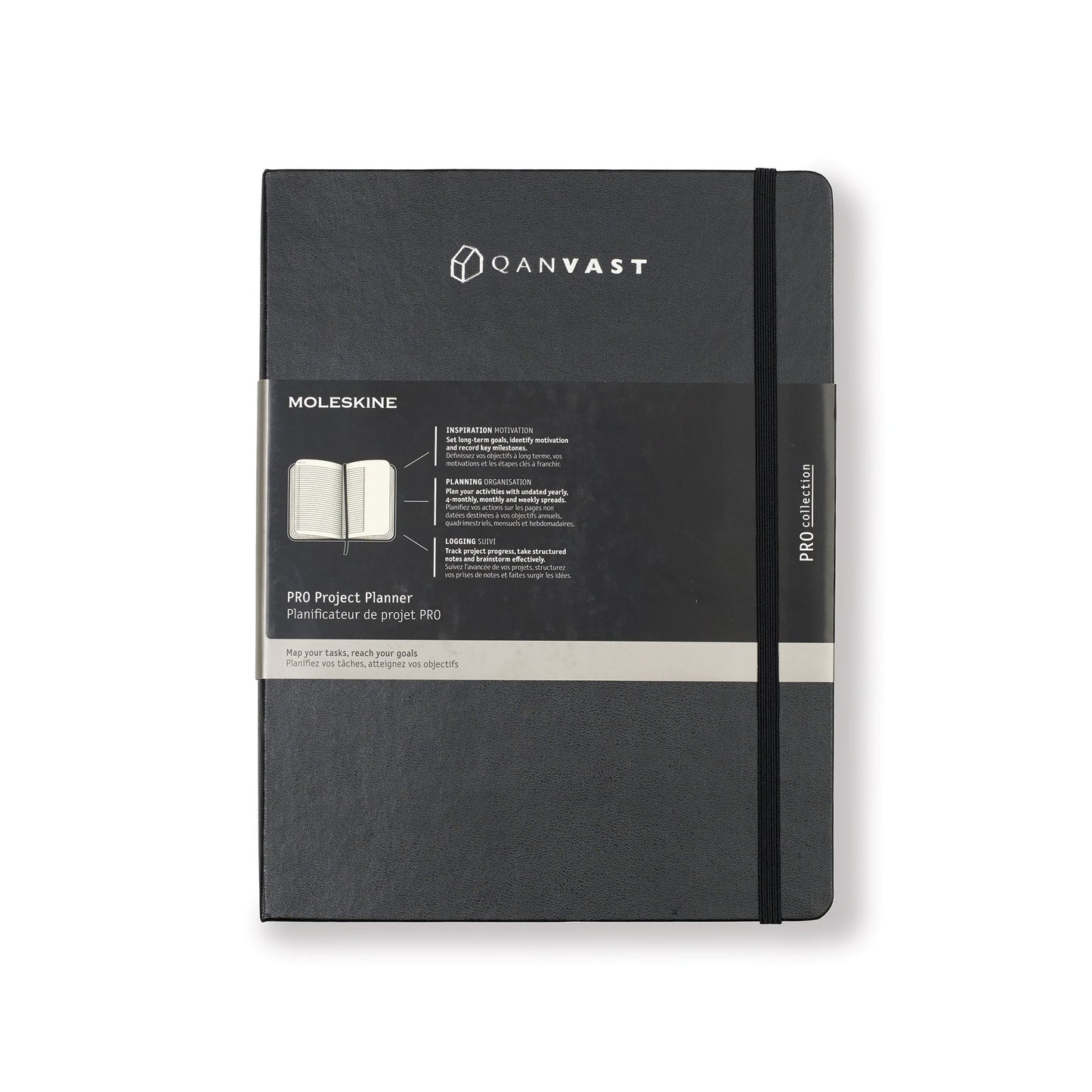 Moleskine® Hard Cover Ruled XL Professional Project Planner Moleskine