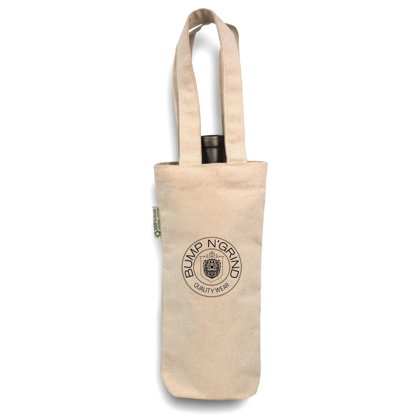 Organic Cotton Single Bottle Wine Bag -B3760 Ecorite
