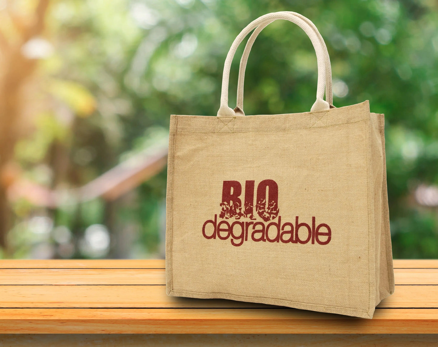 Jute Shopper -B3770 - Just Tote Bags