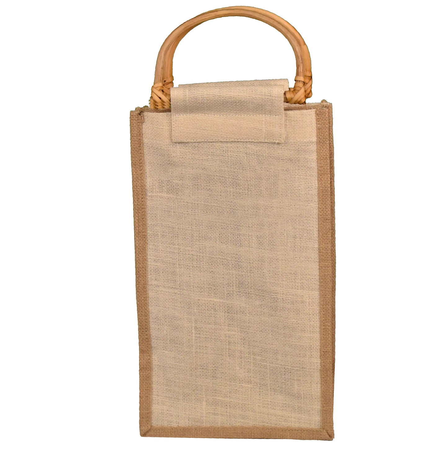 Jute 4 Bottle Wine Tote -B3785 Ecorite