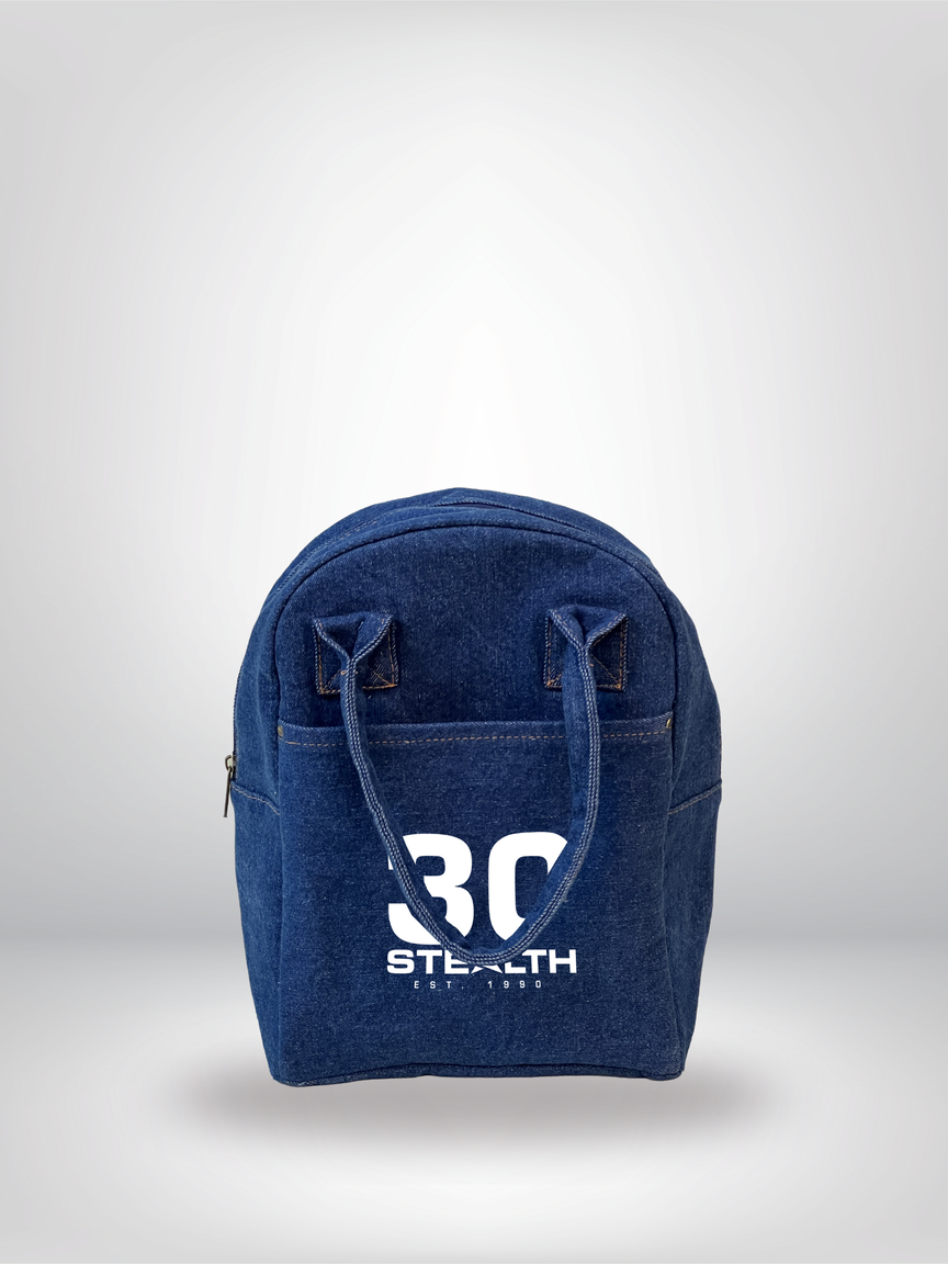 Denim Insulated Lunch Cooler -B5340 Just Tote Bags