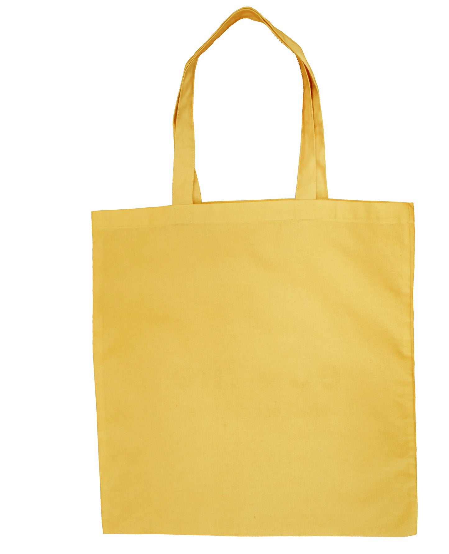 Budget Cotton Tote Bag -Yellow | Justtotebags.online