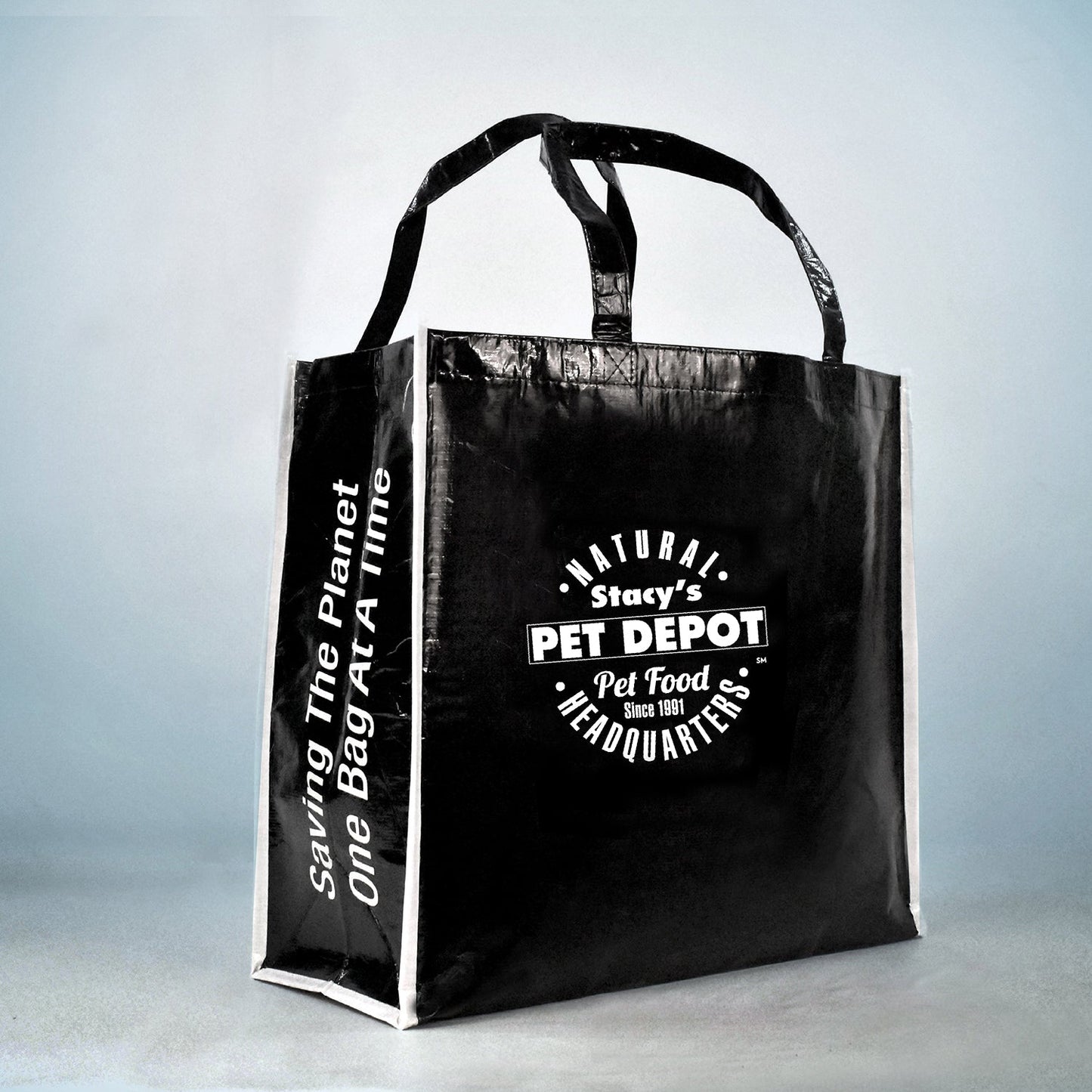 Laminated RPET Market Tote -B8740 Ecorite