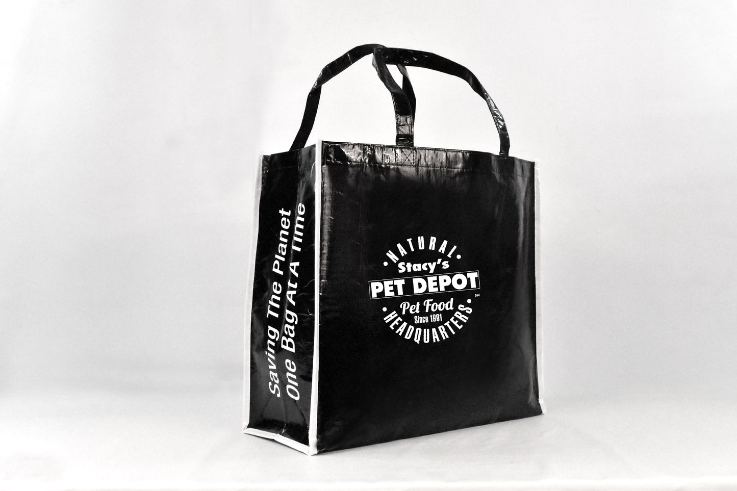 Laminated RPET Market Tote -B8740 Ecorite