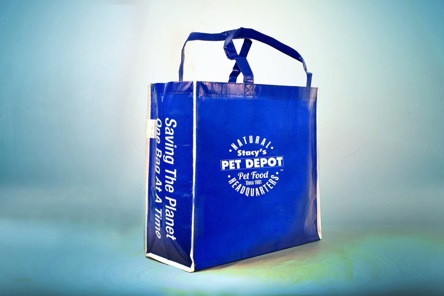 Laminated RPET Market Tote -B8740 Ecorite