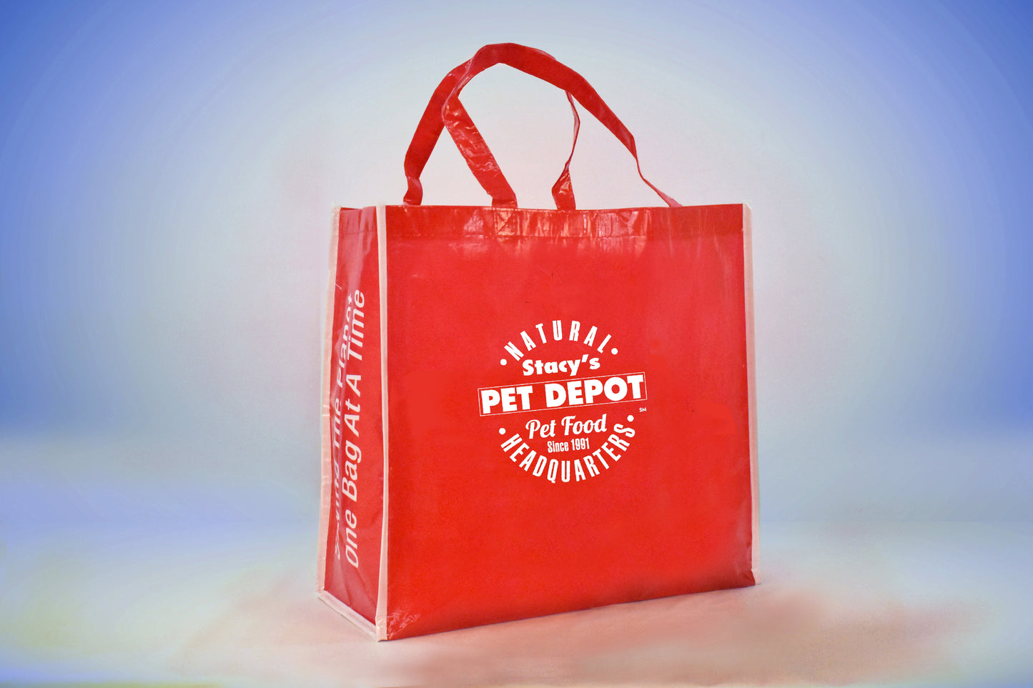 Laminated RPET Market Tote -B8740 Ecorite