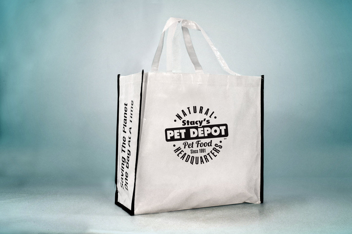 Laminated RPET Market Tote -B8740 Ecorite
