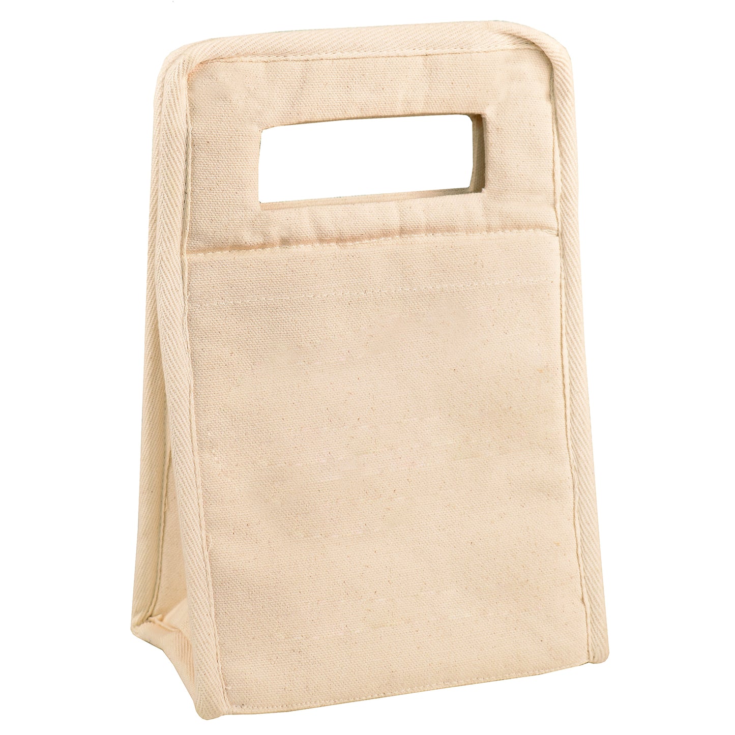 Insulated Cotton Lunch Bag