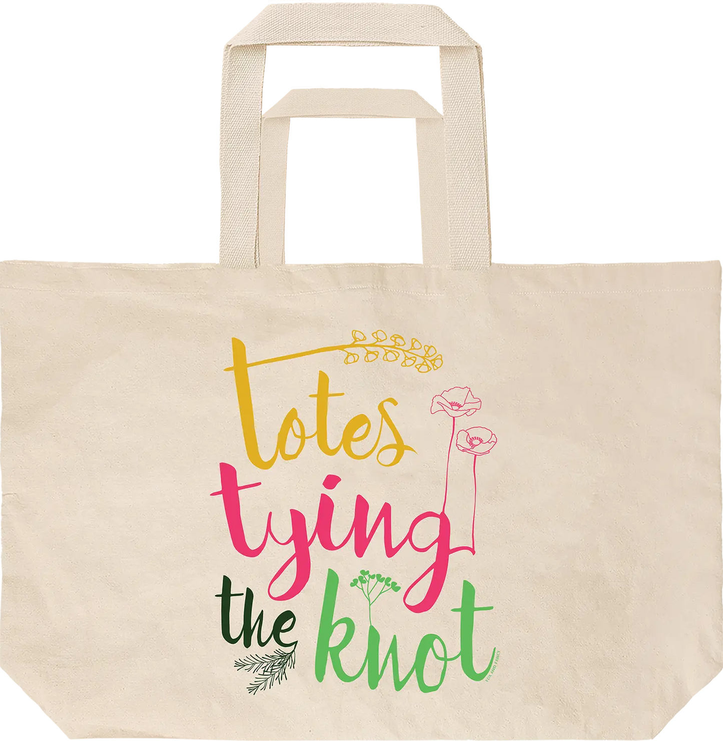Cotton Canvas MEGA Tote -B9550
