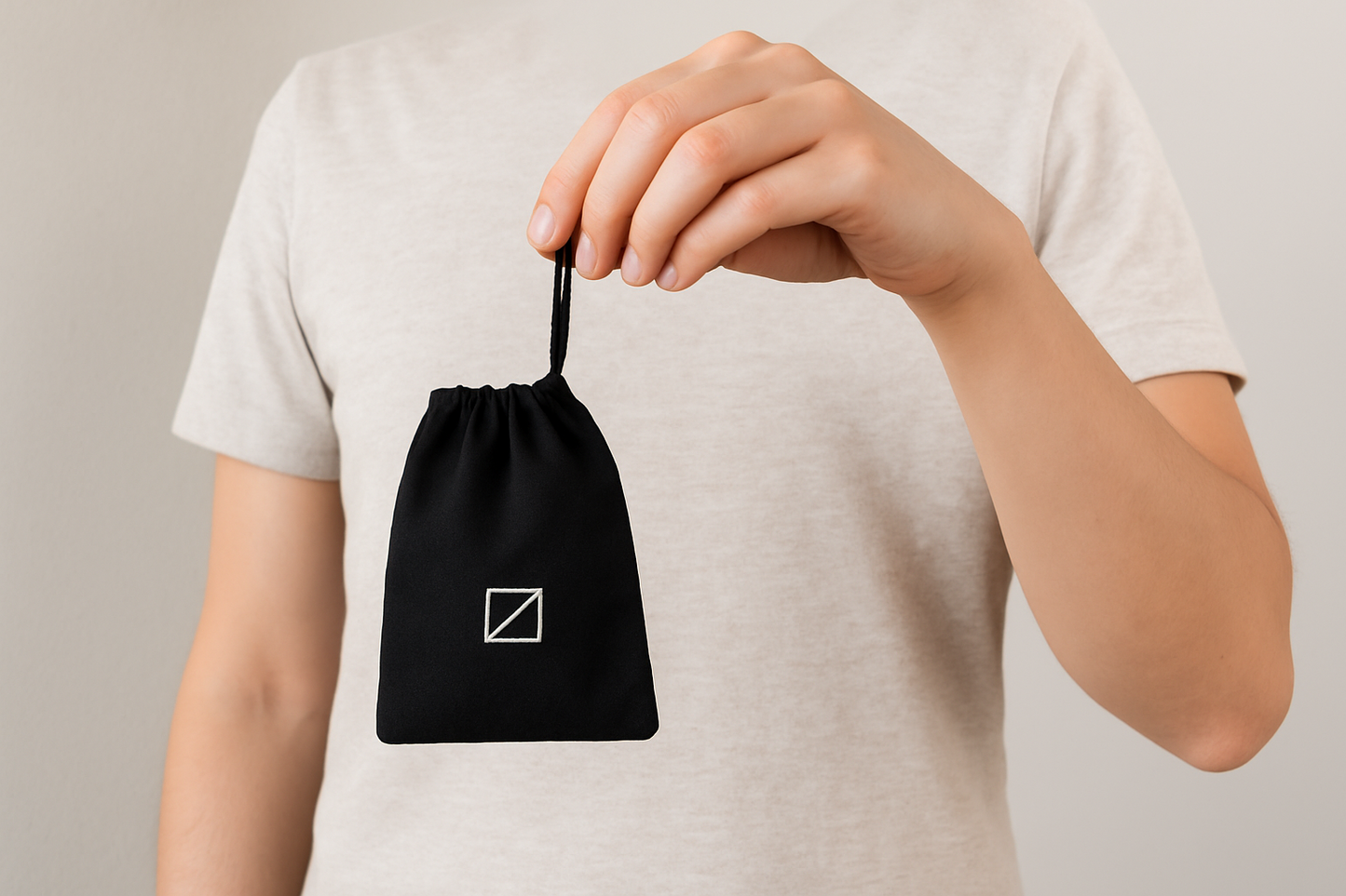 Cotton Mini Ditty Pouch -B9790 Ecorite