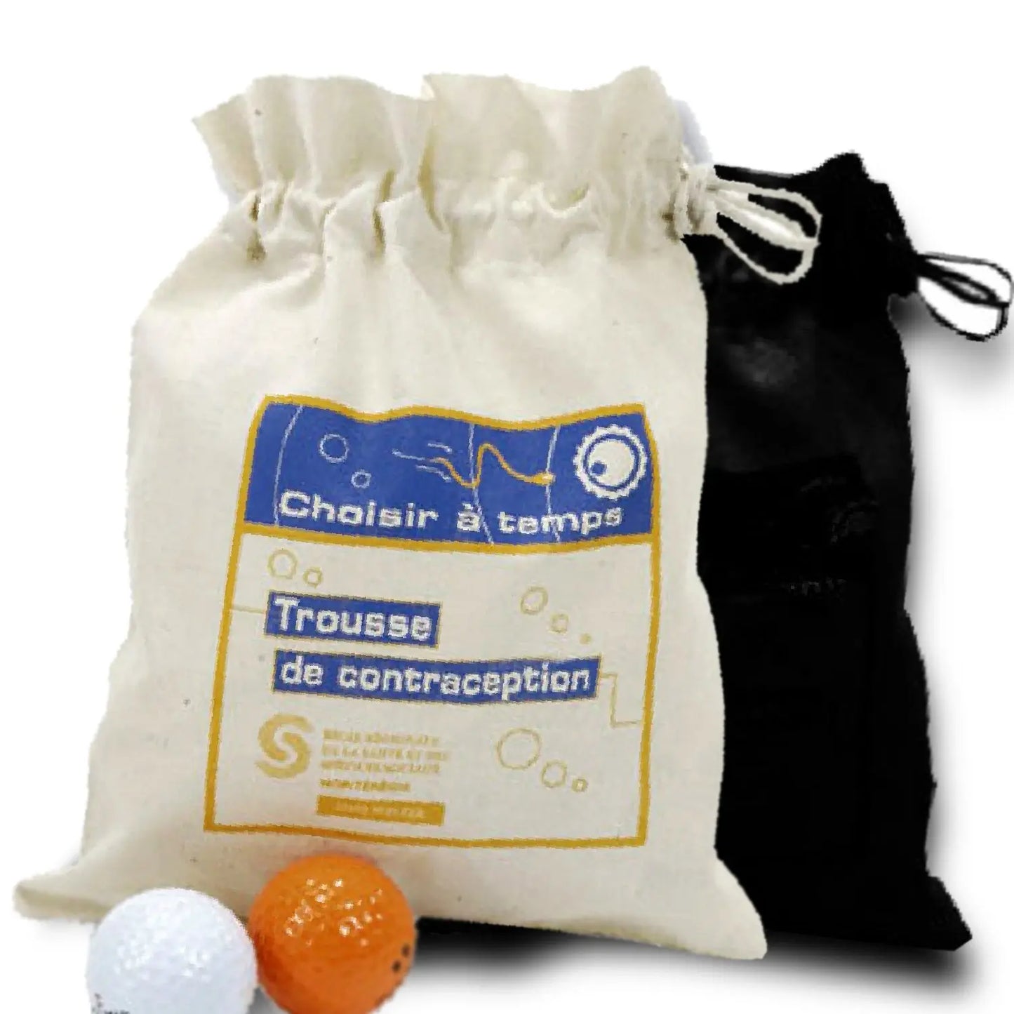 Cotton Medium Ditty Pouch -B9800 Ecorite