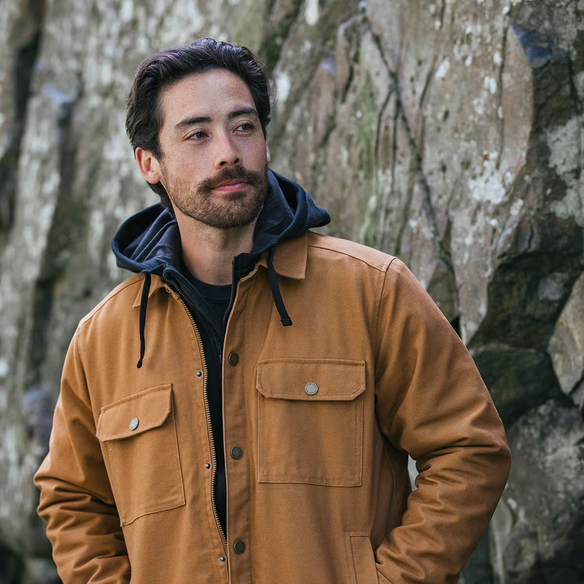 Men’s Oxide Sherpa Lined Canvas Jacket -CJK-2M Stormtech