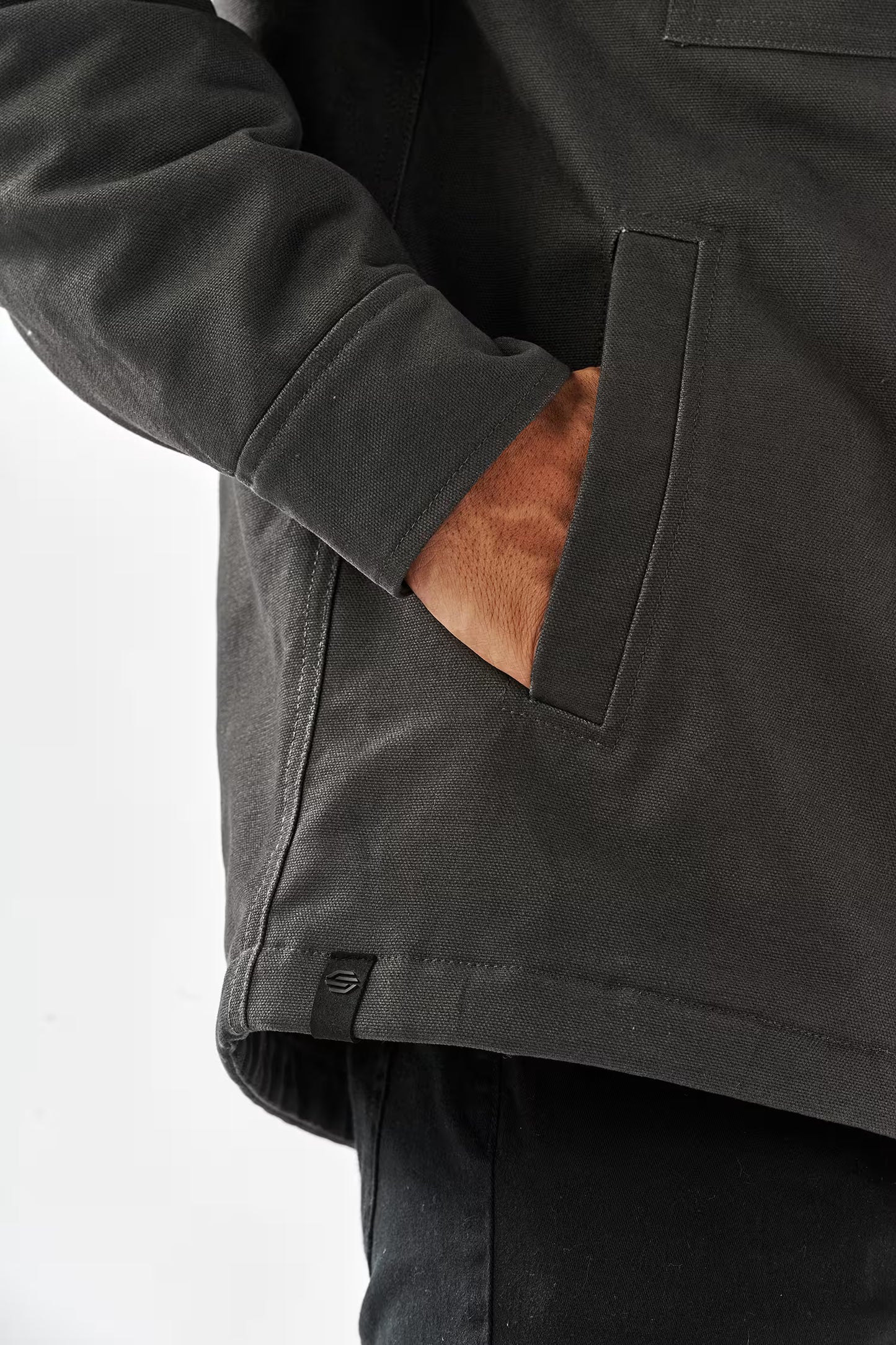 Men’s Oxide Sherpa Lined Canvas Jacket -CJK-2M Stormtech