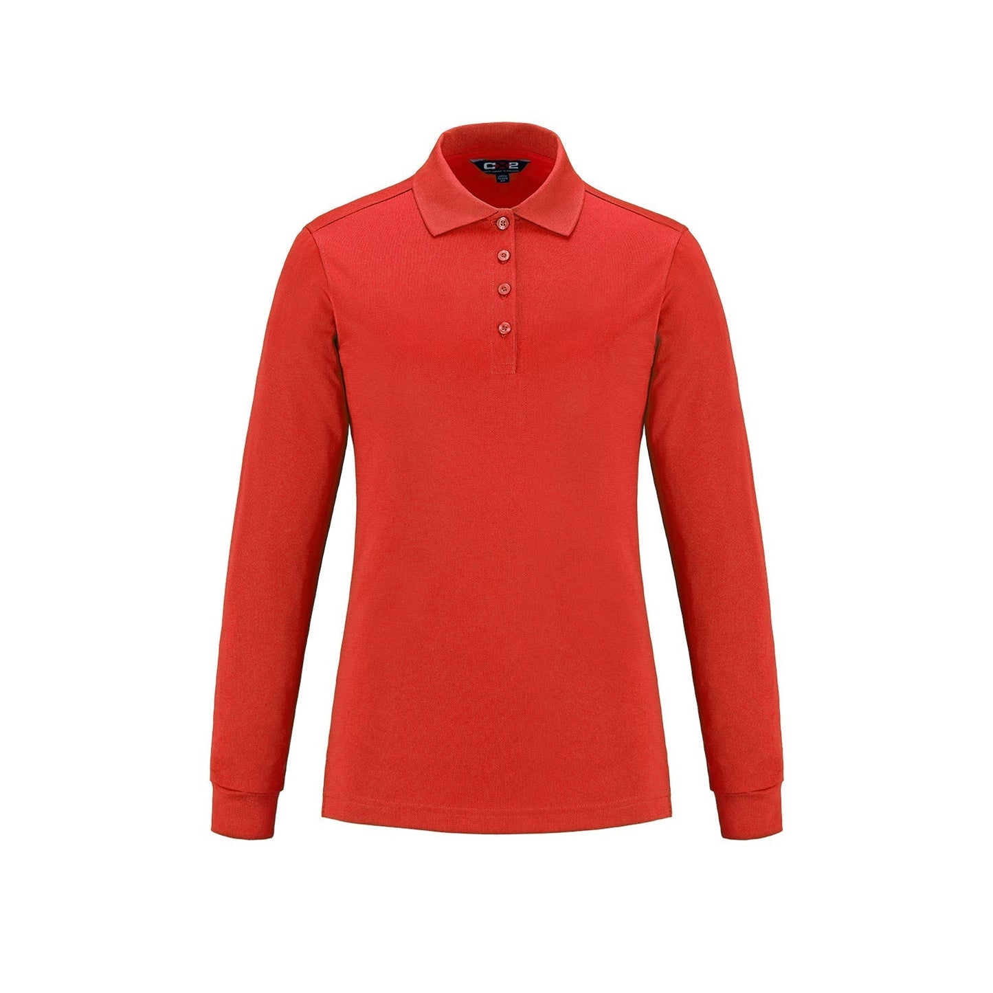 Birdie -Ladies Long Sleeve Pique Mesh Polo CX2