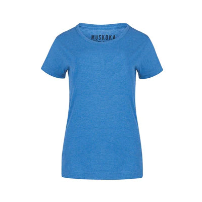 Liberty - Ladies Poly/Cotton Crewneck T-Shirt Just Tote Bags