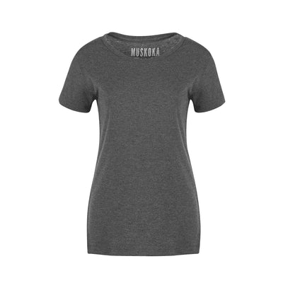 Liberty - Ladies Poly/Cotton Crewneck T-Shirt Just Tote Bags