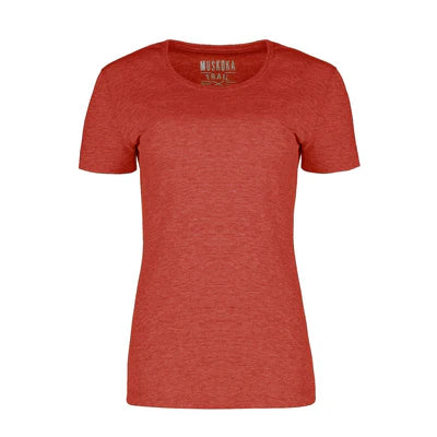 Liberty - Ladies Poly/Cotton Crewneck T-Shirt Just Tote Bags