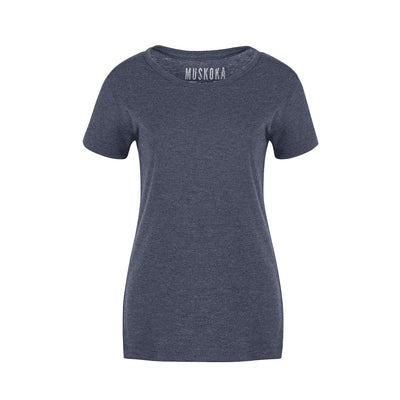 Liberty - Ladies Poly/Cotton Crewneck T-Shirt Just Tote Bags