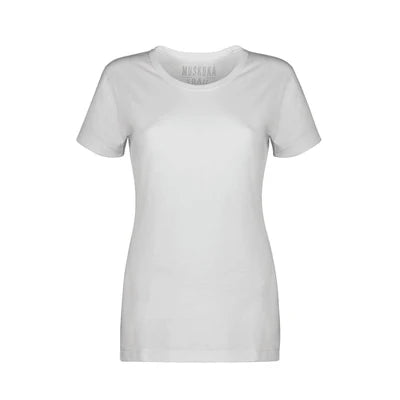 Liberty - Ladies Poly/Cotton Crewneck T-Shirt Just Tote Bags