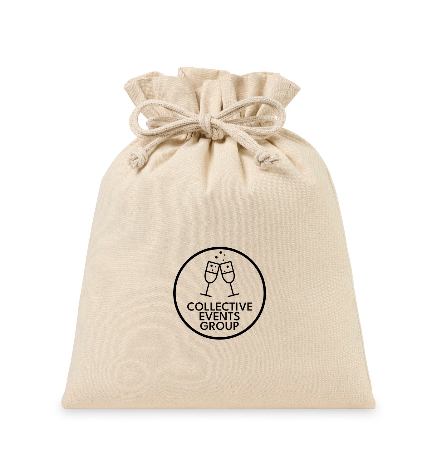 Eco-conscious Canvas Drawstring Gift Bag - Large Gemline