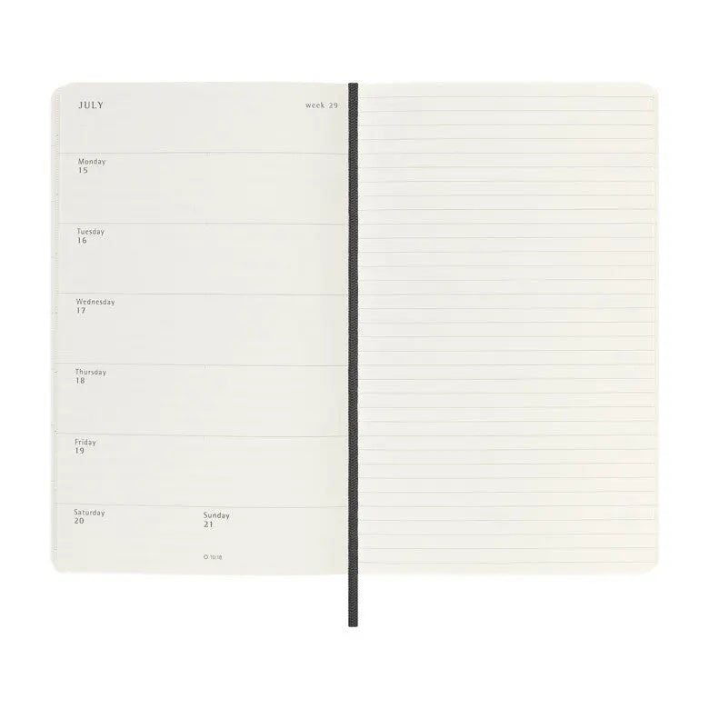 Moleskine® Soft Cover Large 12-Month Weekly 2026 Planner Moleskine