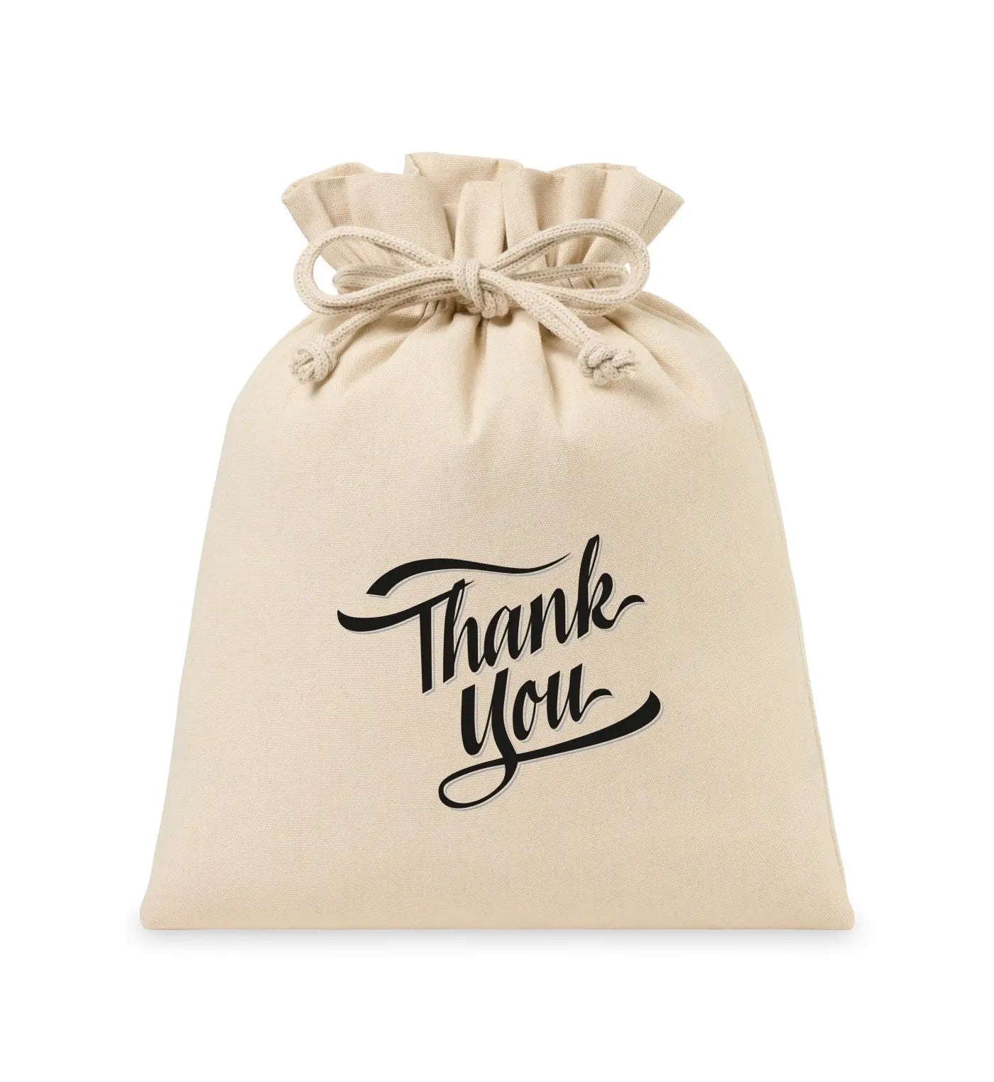 Eco-conscious Canvas Drawstring Gift Bag - Large Gemline