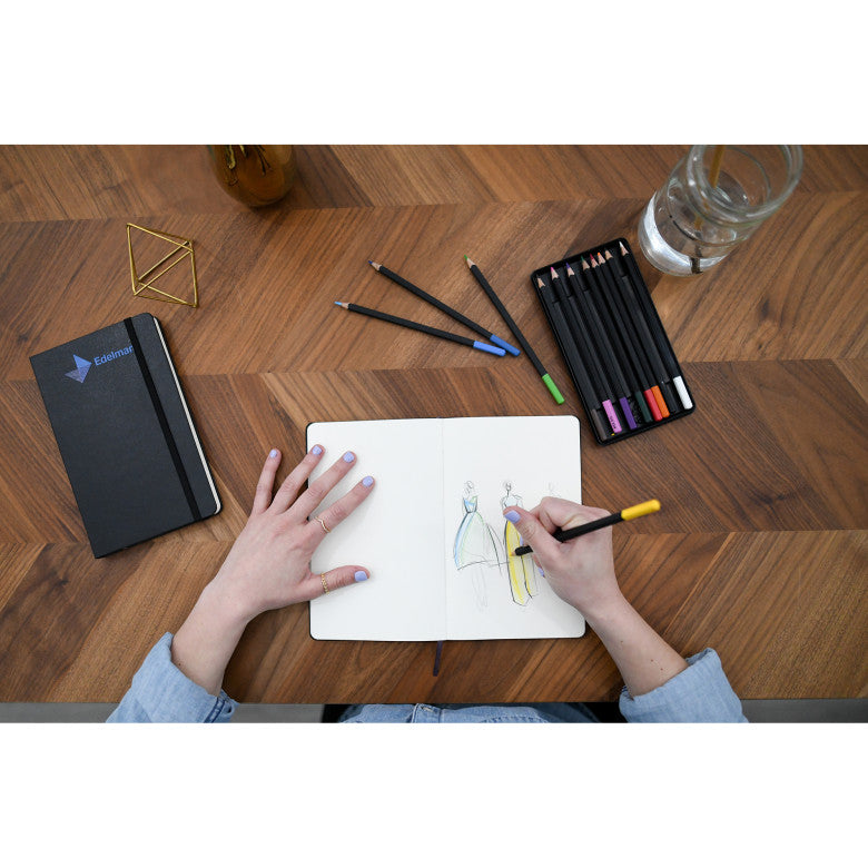 Moleskine® Coloring Kit - Sketchbook and Watercolor Pencils Moleskine