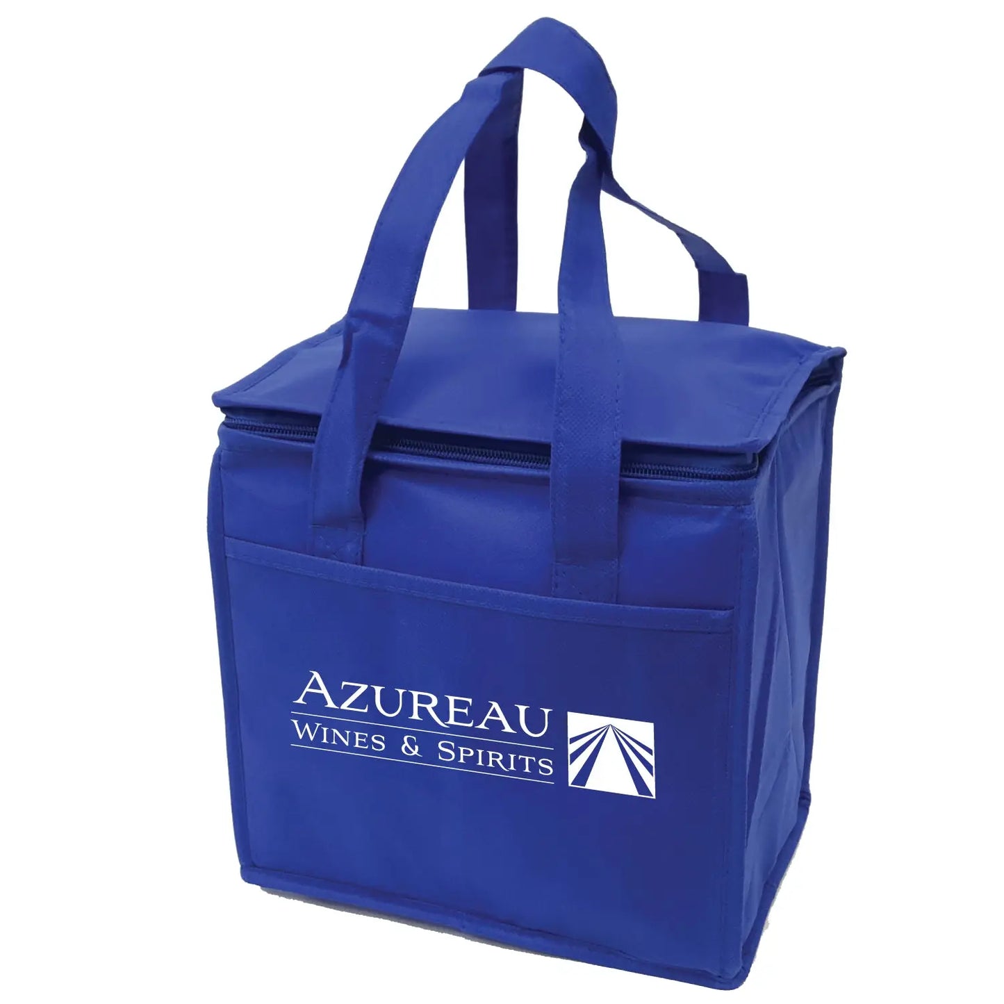 Non Woven 6-Can Tallboy Cooler -B4330 - Just Tote Bags