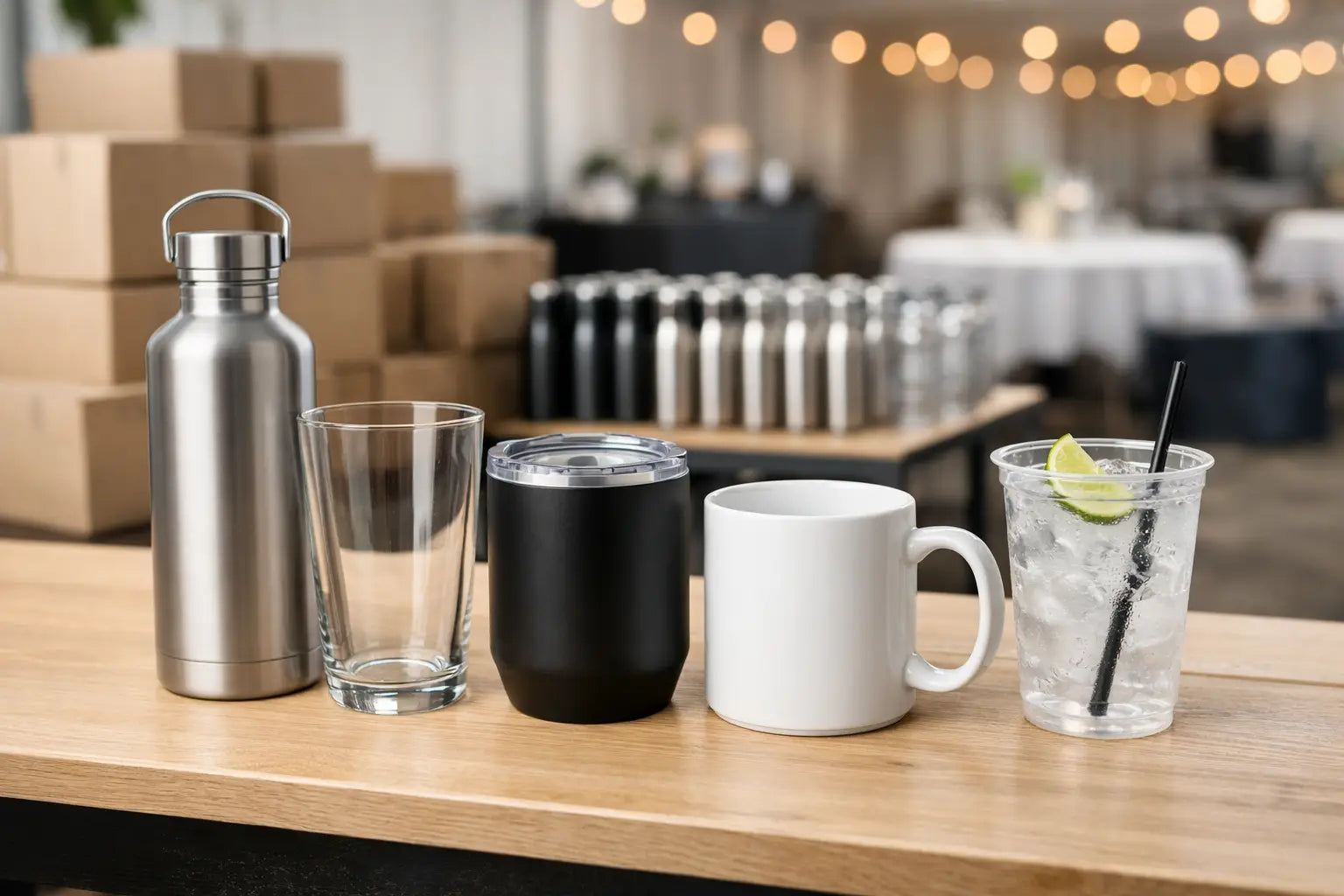 Drinkware That Works for Events and Bulk Orders