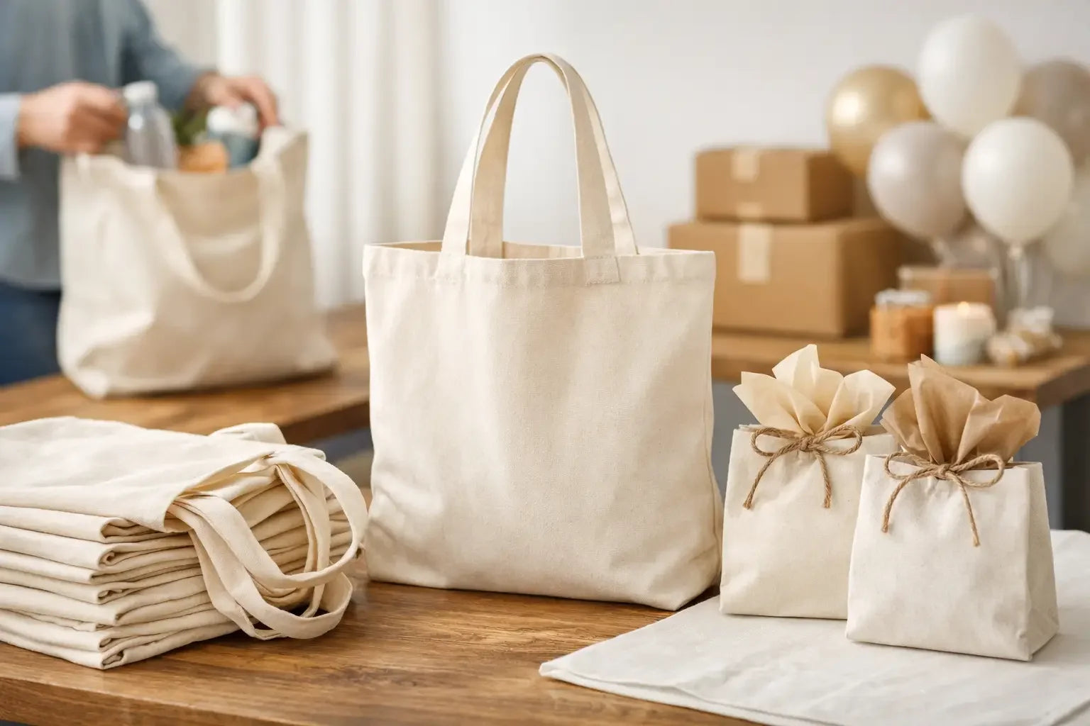 Cotton Tote Bags for Events, Gifts, and Bulk Orders