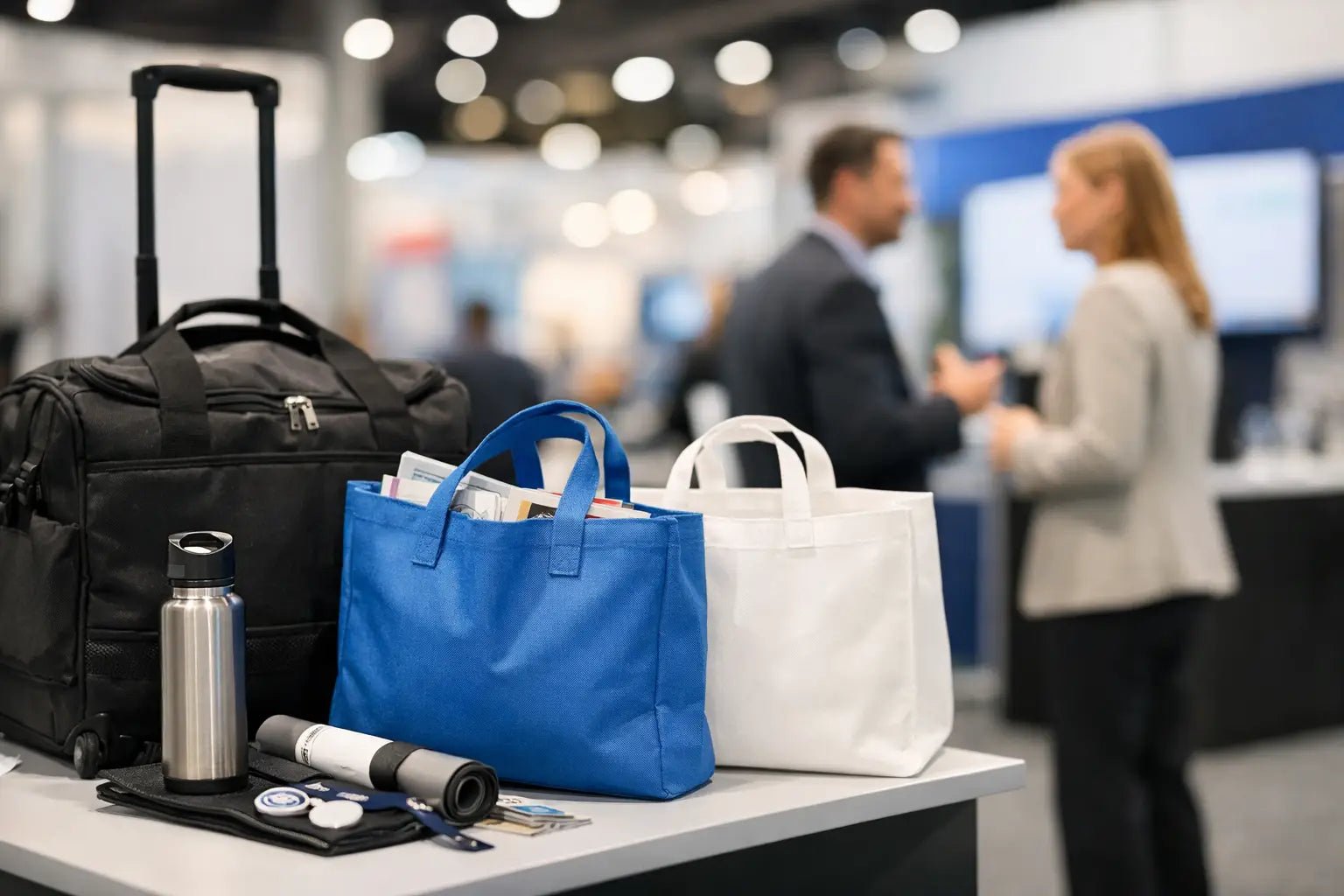 Trade Show Bag Planning Guide for Better ROI - Just Tote Bags