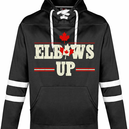 Elbows Up! Canada is Not For Sale - Specialty Apparel Just Tote Bags