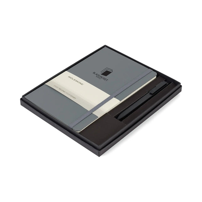 Moleskine® Large Notebook and GO Pen Gift Set Moleskine