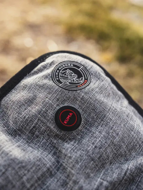 Aurora Heated Chair - Bluetooth -KUMA #897 Whitreridge