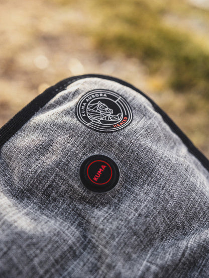 Aurora Heated Chair - Bluetooth -KUMA #897 Whitreridge