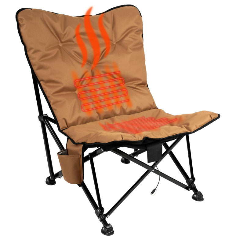 Aurora Heated Chair - Bluetooth -KUMA #897 Whitreridge