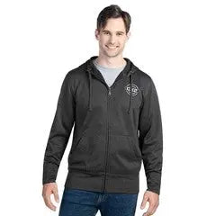 Cypress Creek -Adult Polyester Full-Zip Hooded Sweatshirt CSW CX2