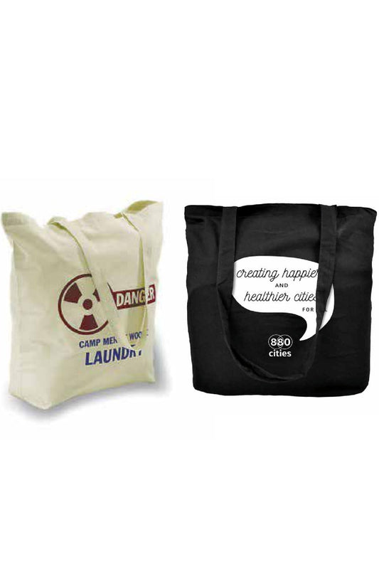 Shop sustainable with custom cotton tote bags, reusable and bulk bargains. Ideal eco-friendly sustainable shopping bags. Add your logo!