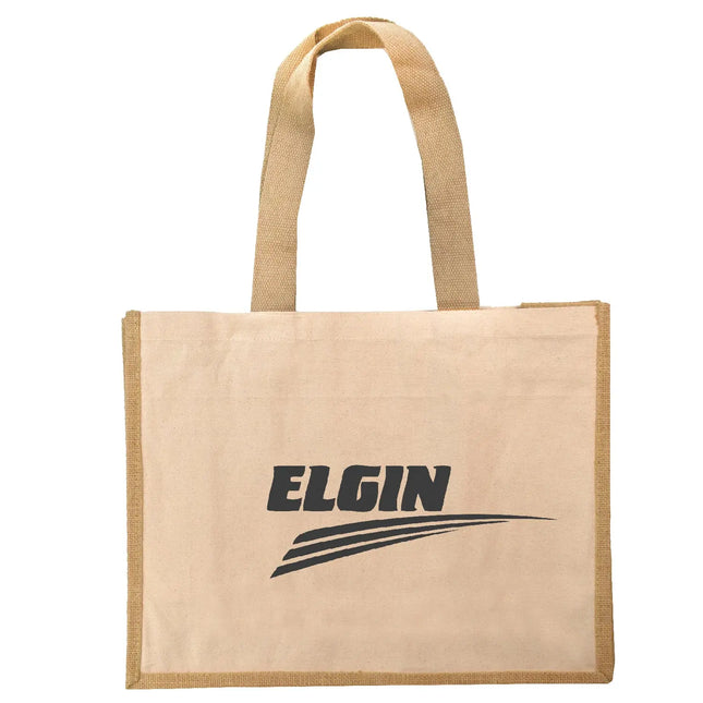 B3610 Jute Cotton Market Shopper Tote