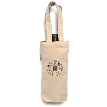 Organic Cotton Single Bottle Wine Bag -B3760 Ecorite