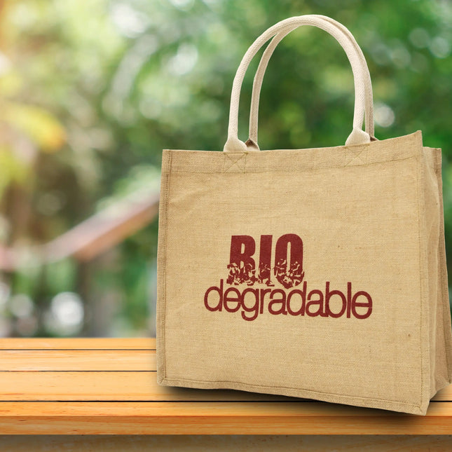 Jute Shopper -B3770 - Just Tote Bags