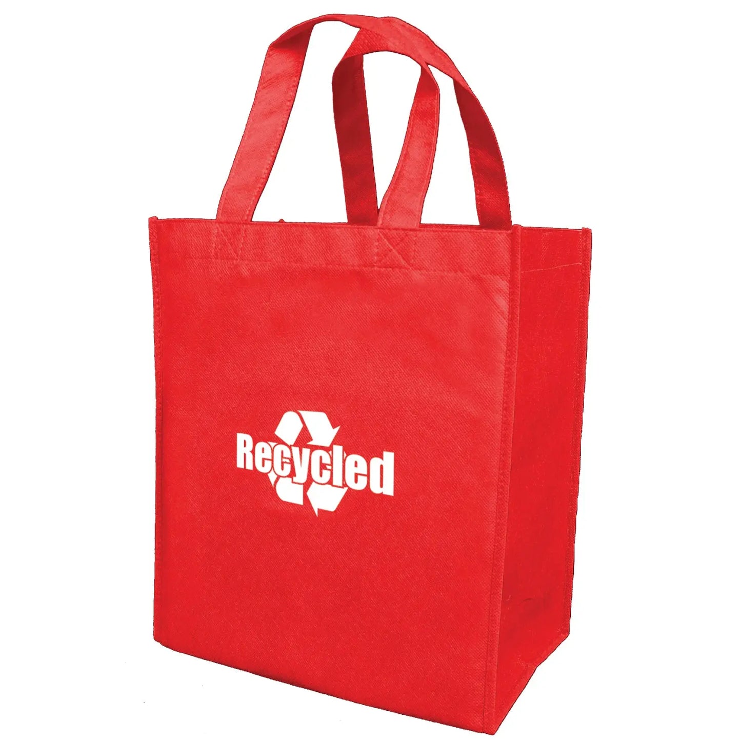 Non Woven Friendly Shopper Tote with Rigid Plastic Bottom -B4120 Ecorite