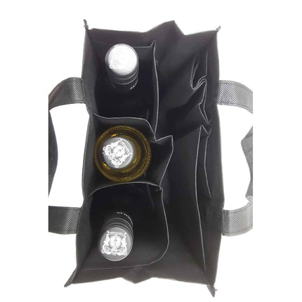 Non Woven 6 Bottle Tote -B4250 Ecorite