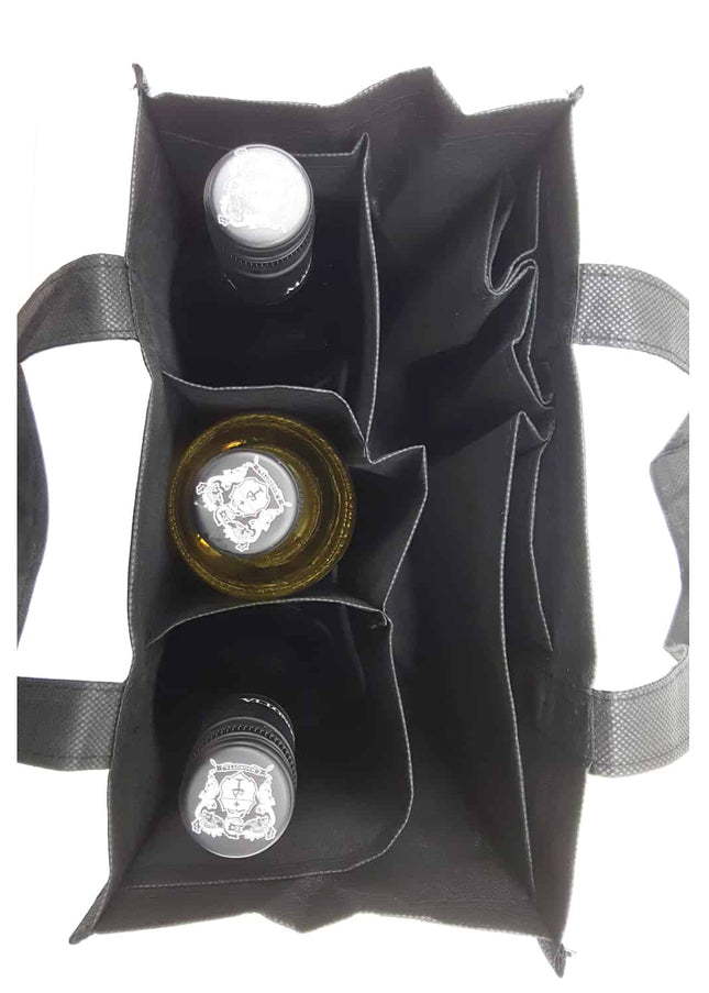 Non Woven 6 Bottle Tote -B4250 Ecorite