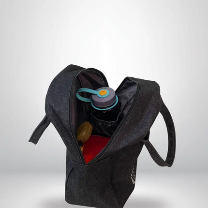 Denim Insulated Lunch Cooler -B5340 Just Tote Bags